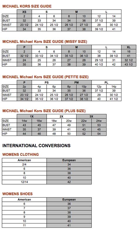 michael kors women's belt size guide|michael kors bag size chart.